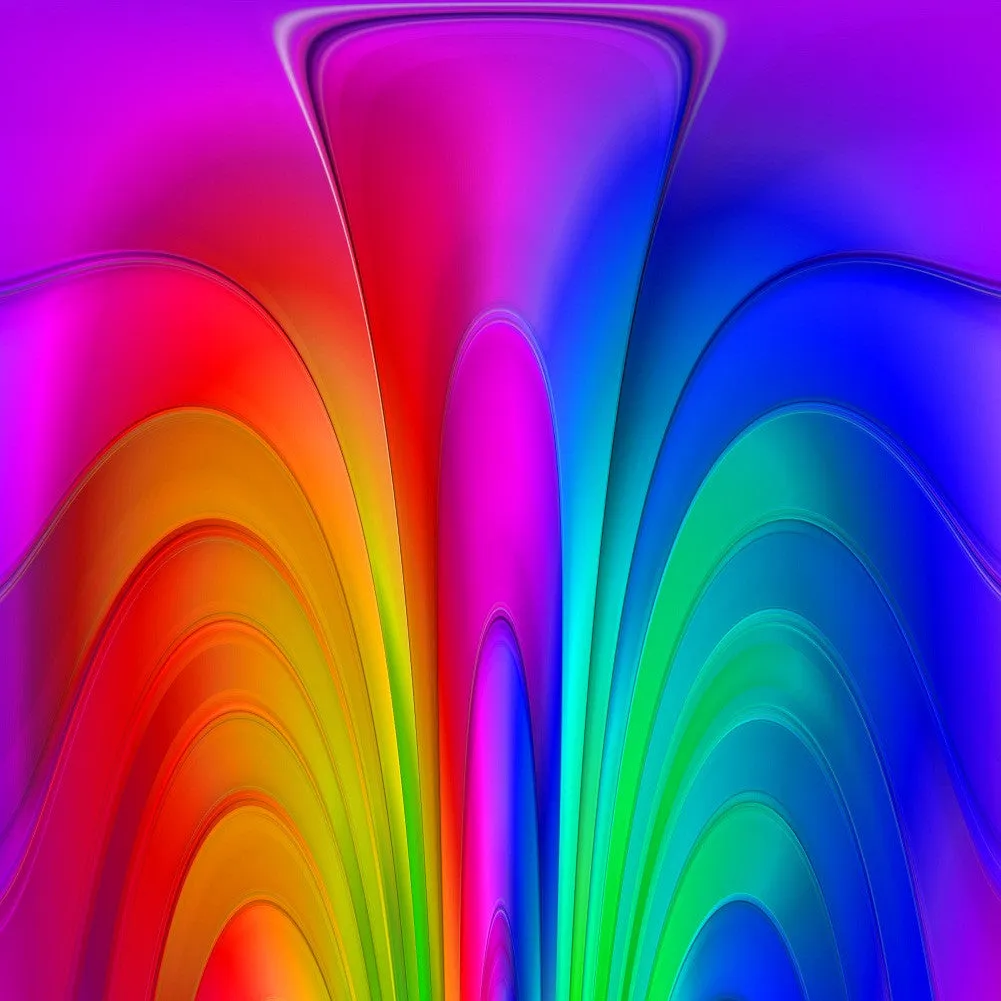 Rainbow Adhesive Vinyl Sheet