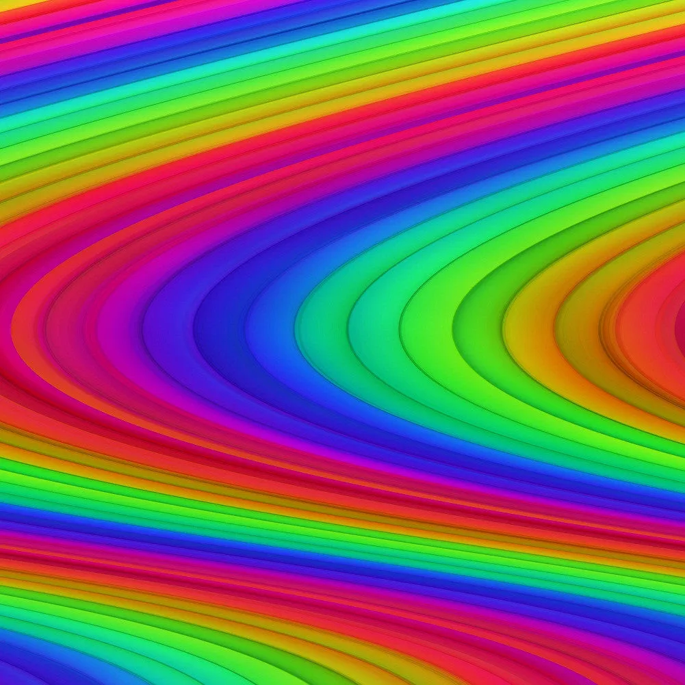Rainbow Adhesive Vinyl Sheet
