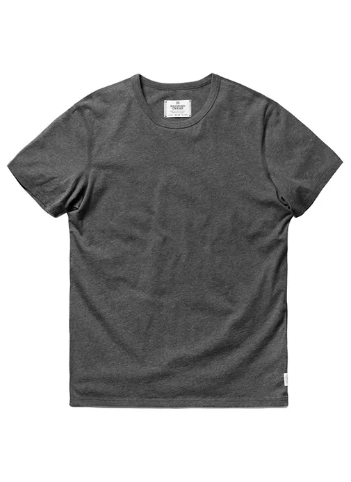 Ringspun Jersey T-Shirt Heather Charcoal