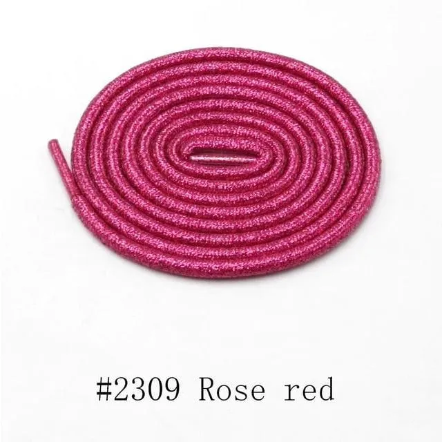 Round Metallic Shoelaces