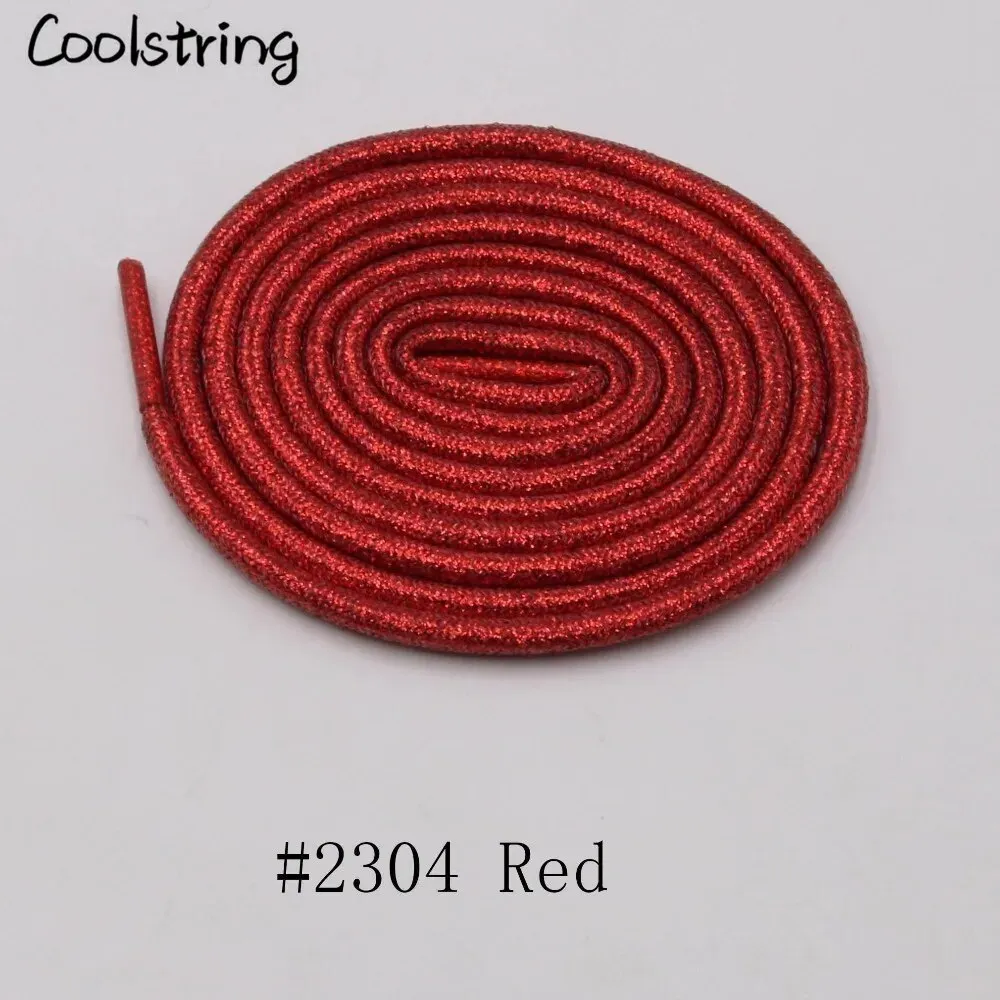 Round Metallic Shoelaces