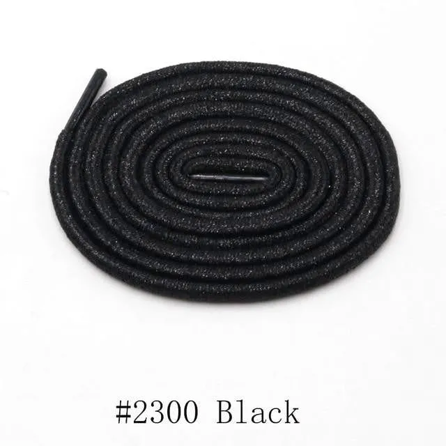 Round Metallic Shoelaces
