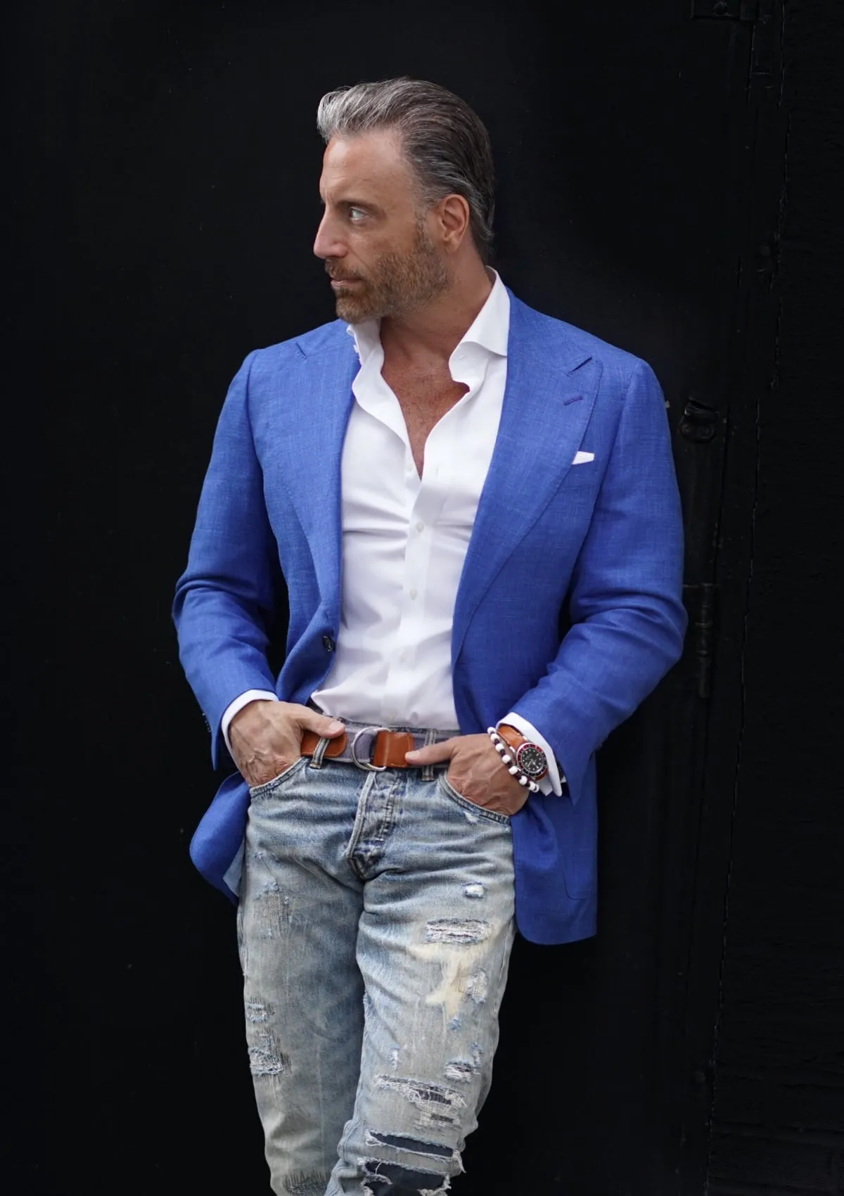 Royal Blue Jacket