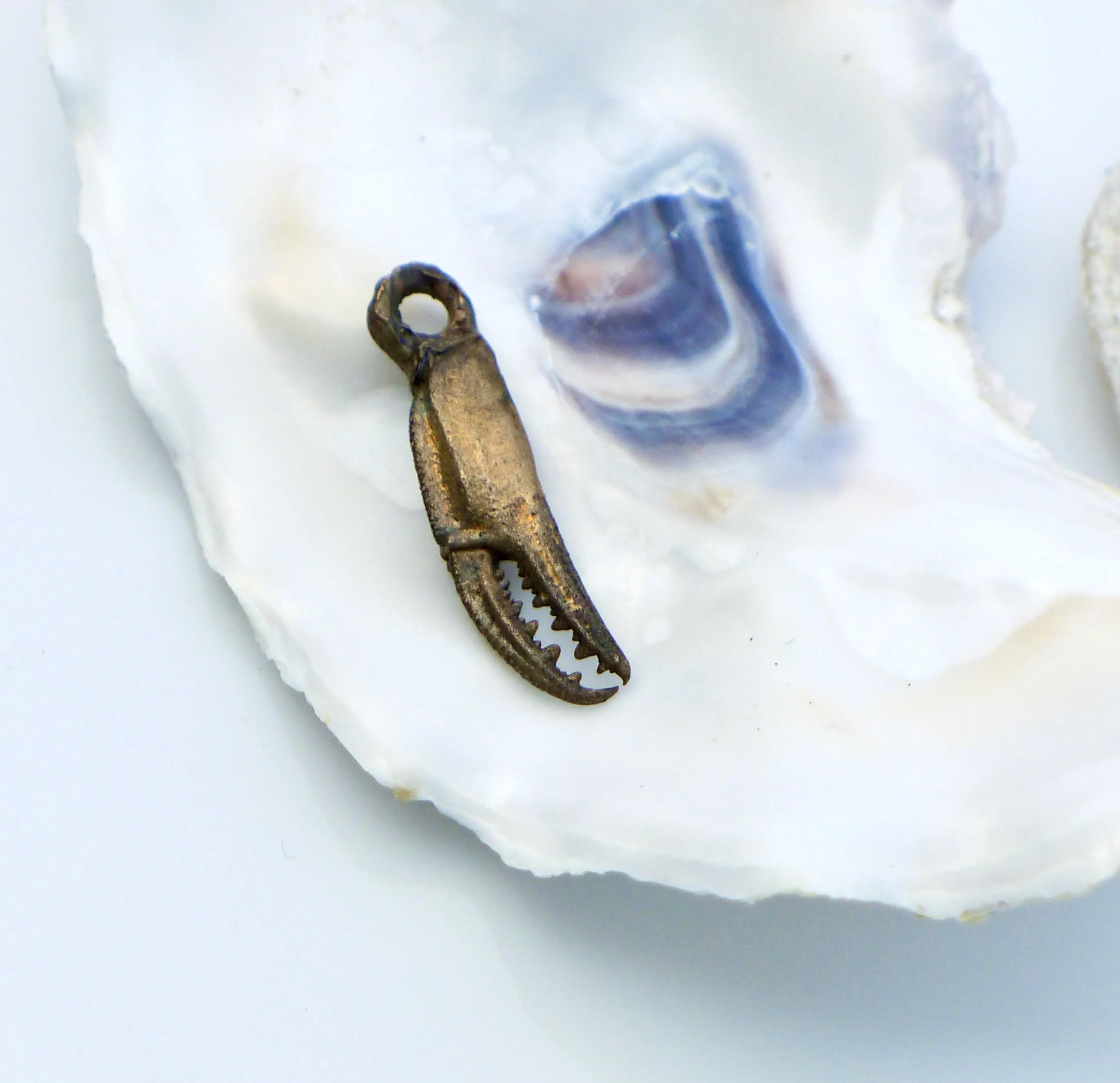 RUSTIC CRAB CLAW PENDANT