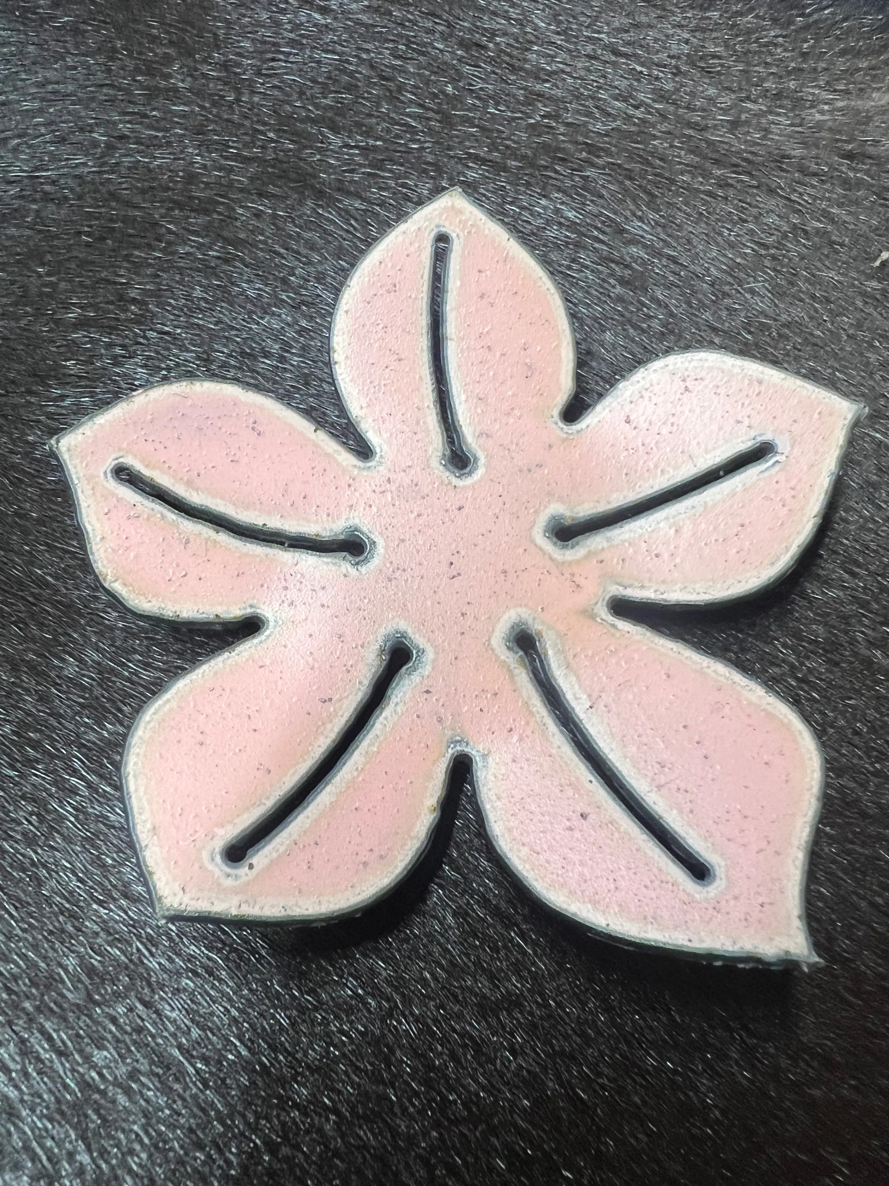 Rustic Metal Flower Magnet iron Jewel