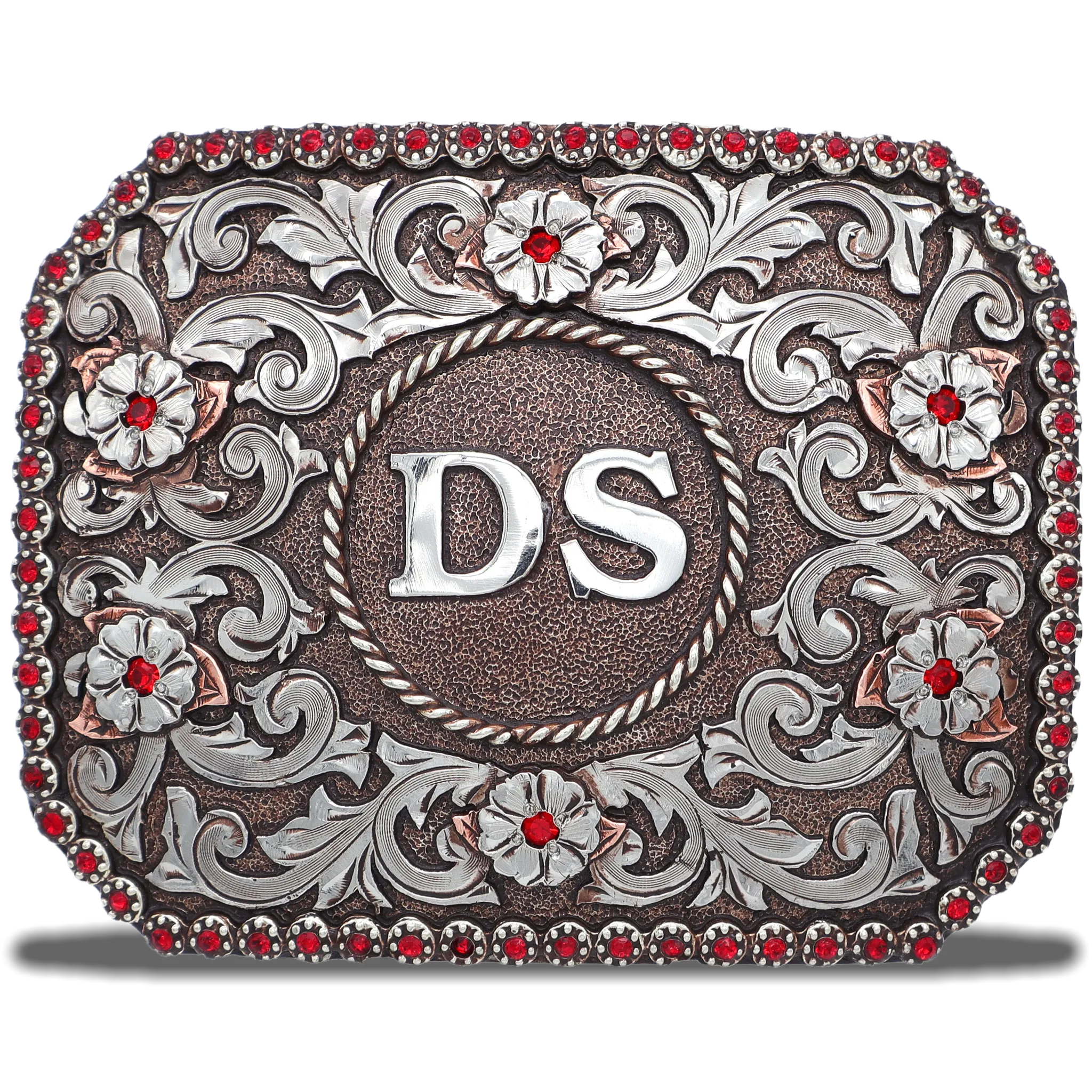 Rustic Romance Custom Buckle