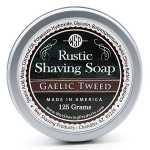 Rustic Shaving Soap - Gaelic Tweed