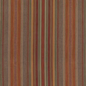 Rustic Stripe-Red/Plum