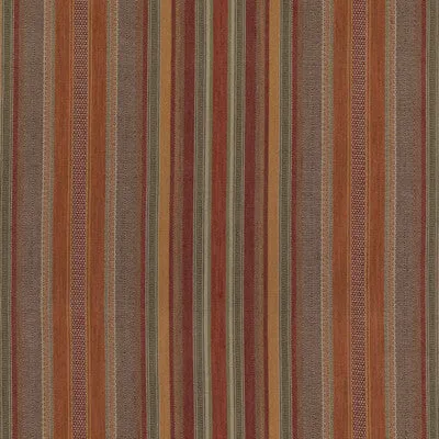 Rustic Stripe-Red/Plum