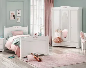 Rustic White Kids Room