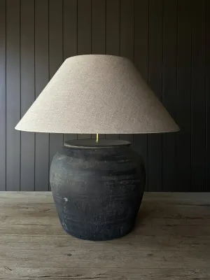 Rustic X-Large Pot Lamp