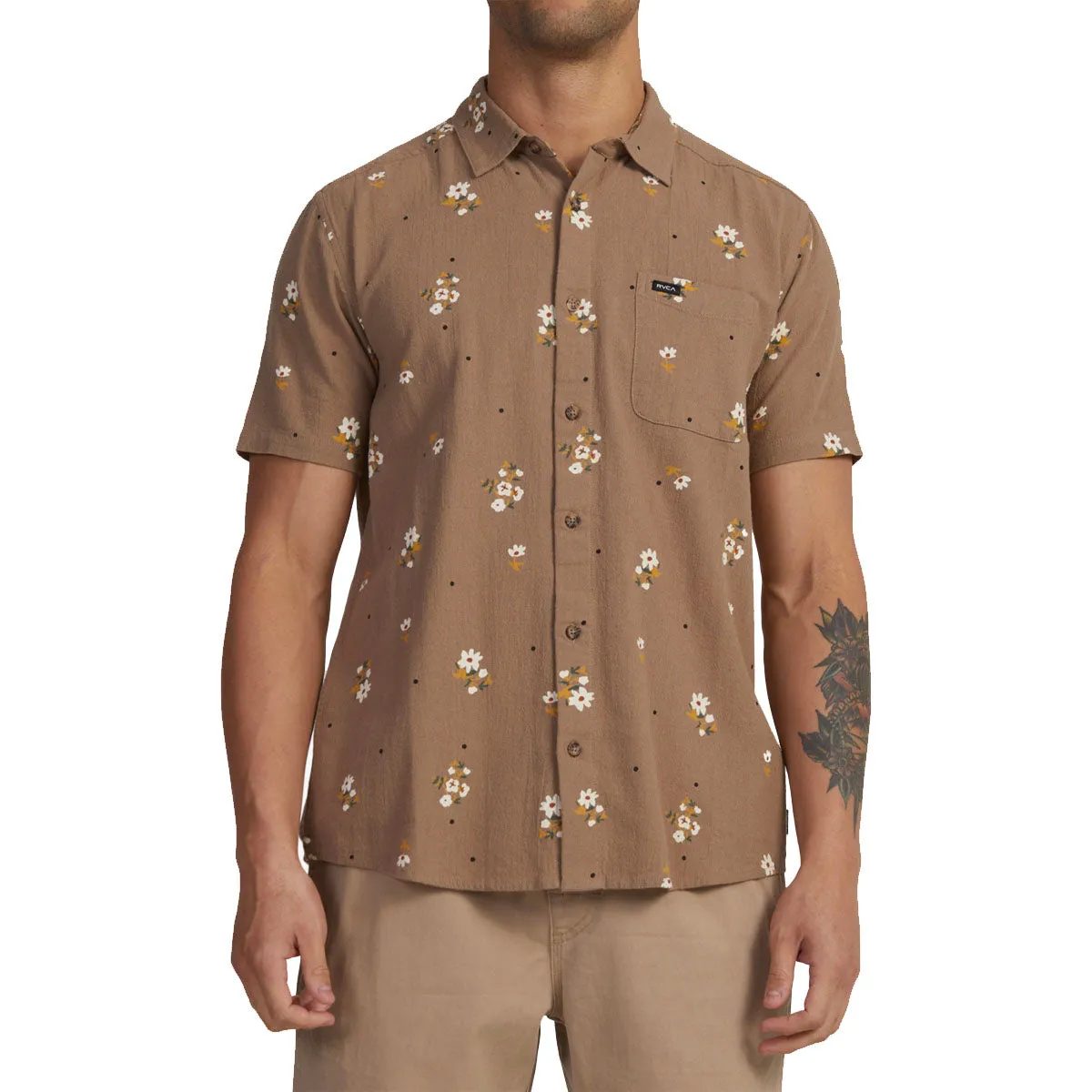 RVCA - Happy Dayzie Shirt Timber