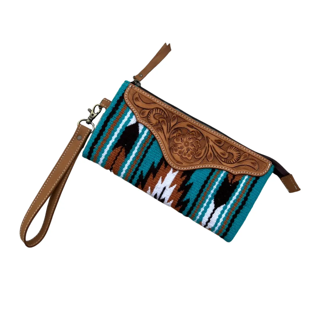 Saddle Blanket Clutch
