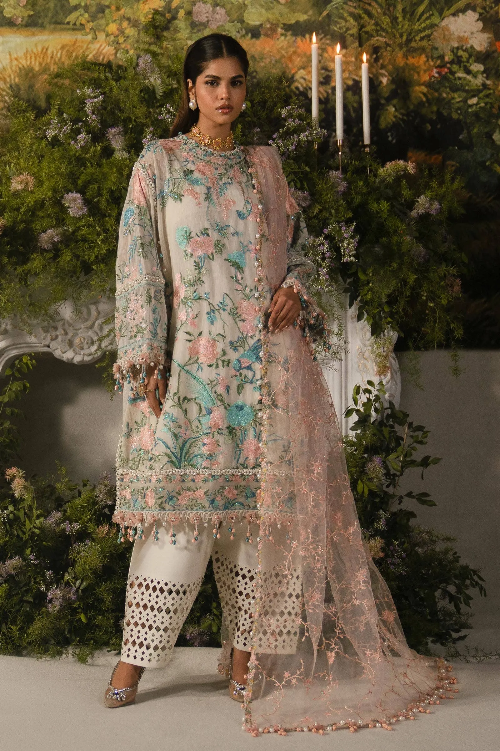 SANA SAFINAZ | LUXURY COLLECTION'24   | L241-009B-3CT