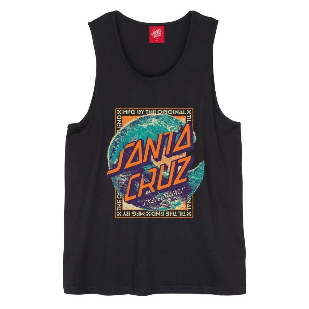 Santa Cruz Vest Breaker Dot Front Vest - Black