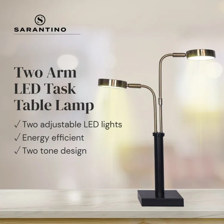 SARANTINO LED METAL TABLE LAMP