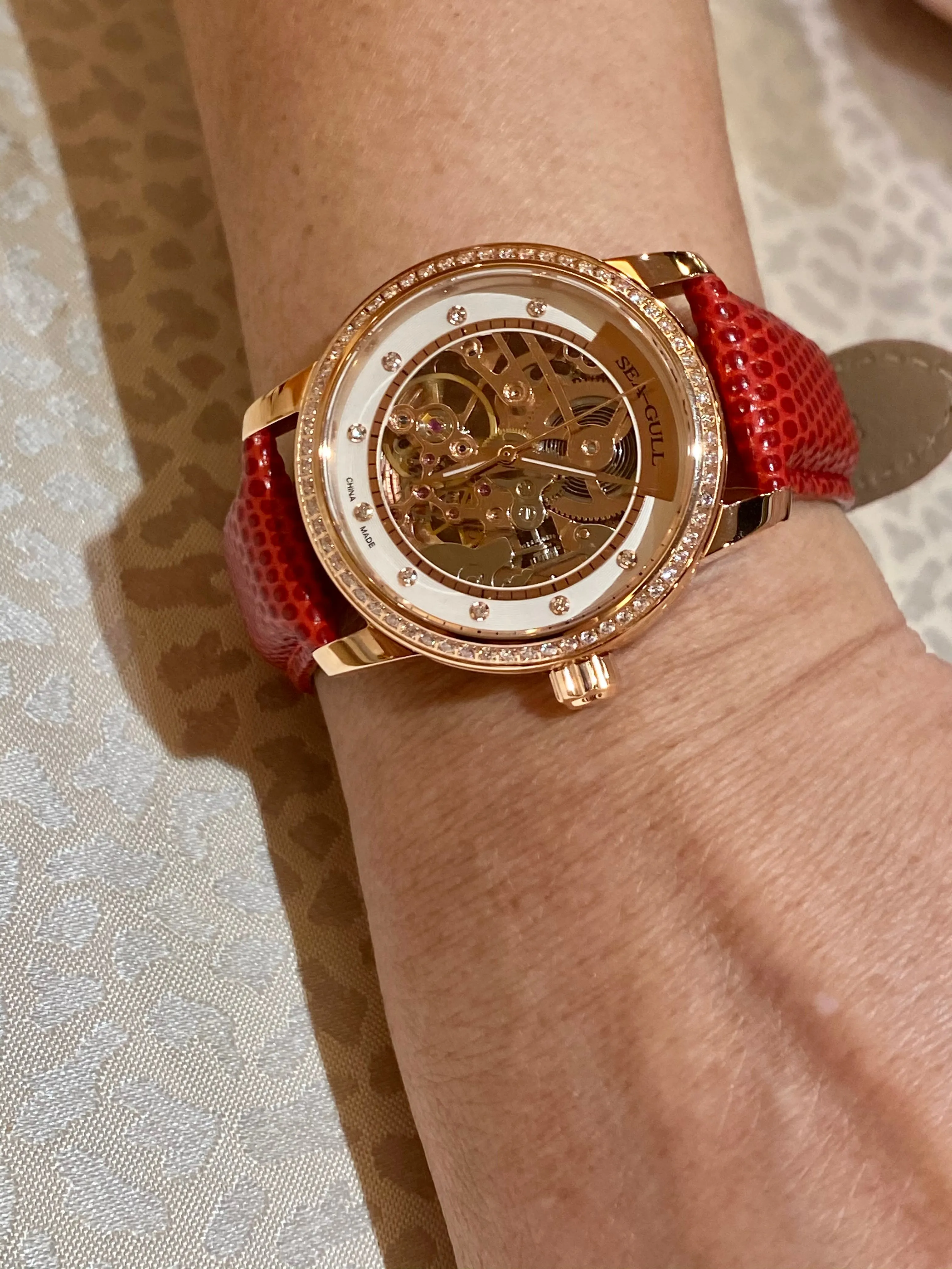 Sea-Gull 719.403Lk ladies skeleton Mechanical watch