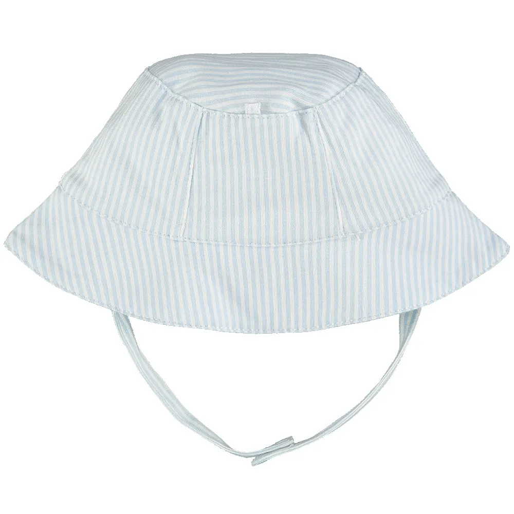 Selwyn Blue Striped Fishermans Hat