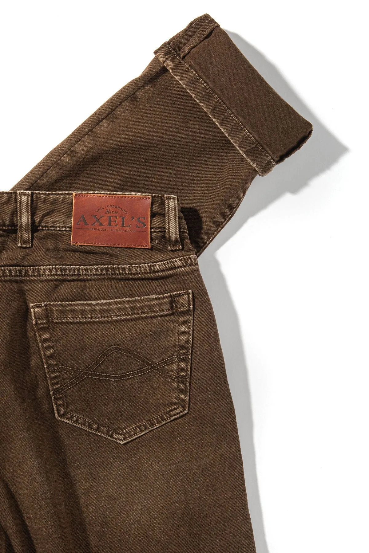 Silverton Worn-In Slim Denim In Liquirizia