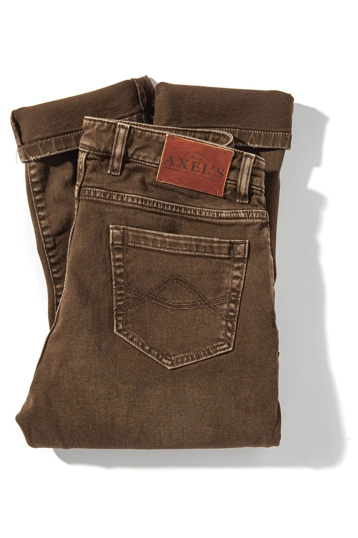 Silverton Worn-In Slim Denim In Liquirizia