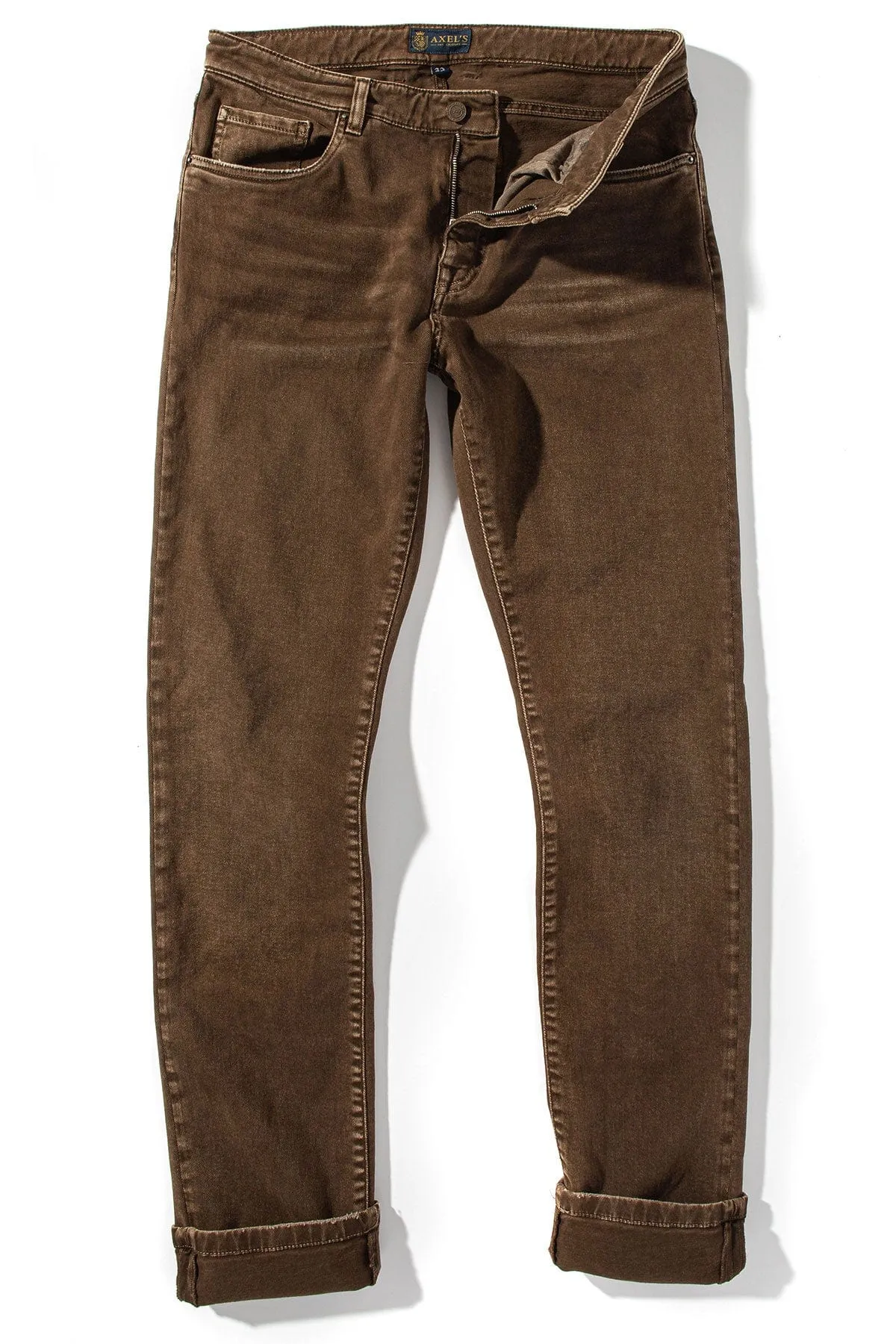 Silverton Worn-In Slim Denim In Liquirizia