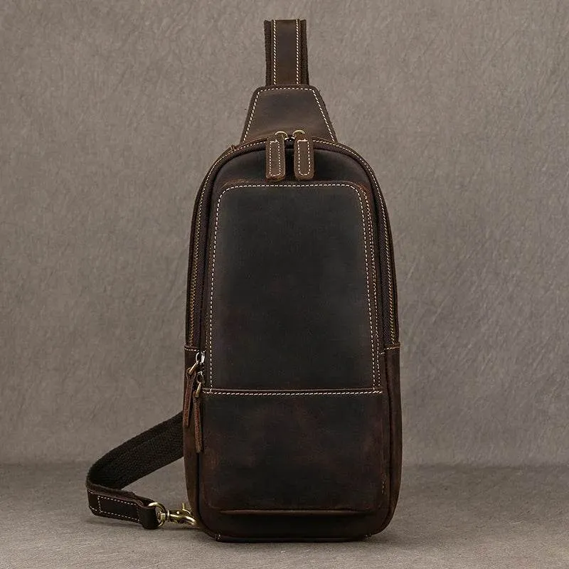 Small Crossbody Bags Genuine Leather Chest Bag Summer Outdoor Bag