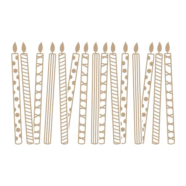 So Many Candles Hot Foil Plate GLP-323