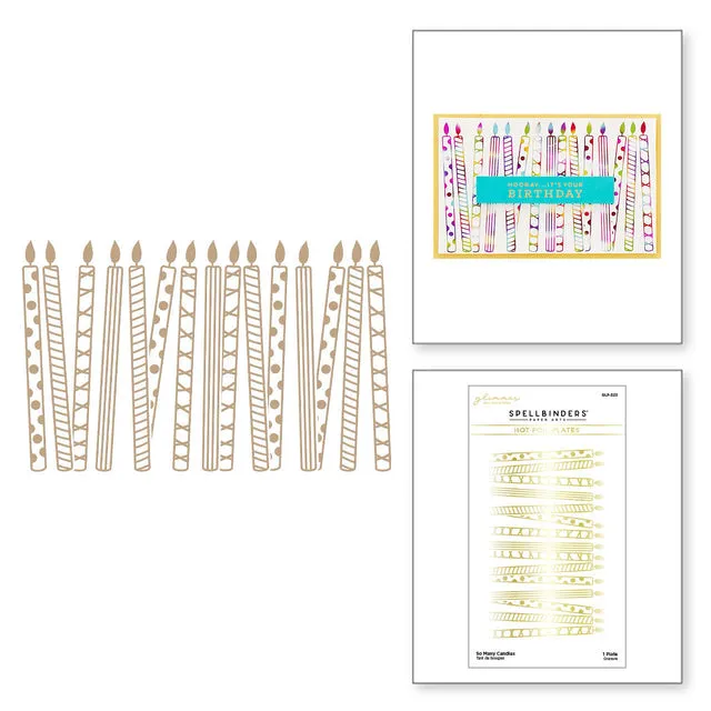 So Many Candles Hot Foil Plate GLP-323