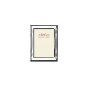 Sovereigns frame bezel narrow band photo 10x15cm silver bilaminated b303