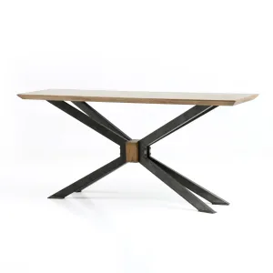 Spider Console Table-Bright Brass Clad