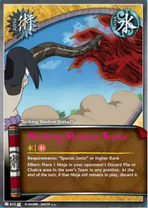 Striking Shadow Snake 612 RARE