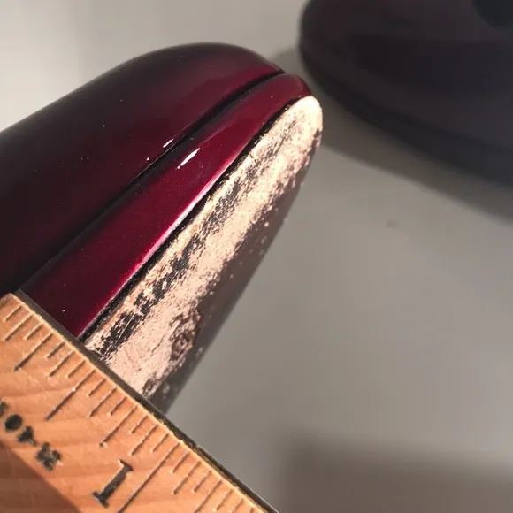 Stuart Weitzman “Gently Worn” Maroon Pumps