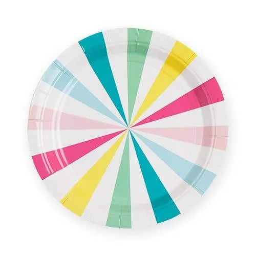 Sugar & Striped Appetizer Plates