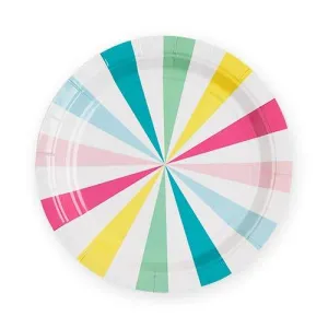 Sugar & Striped Appetizer Plates