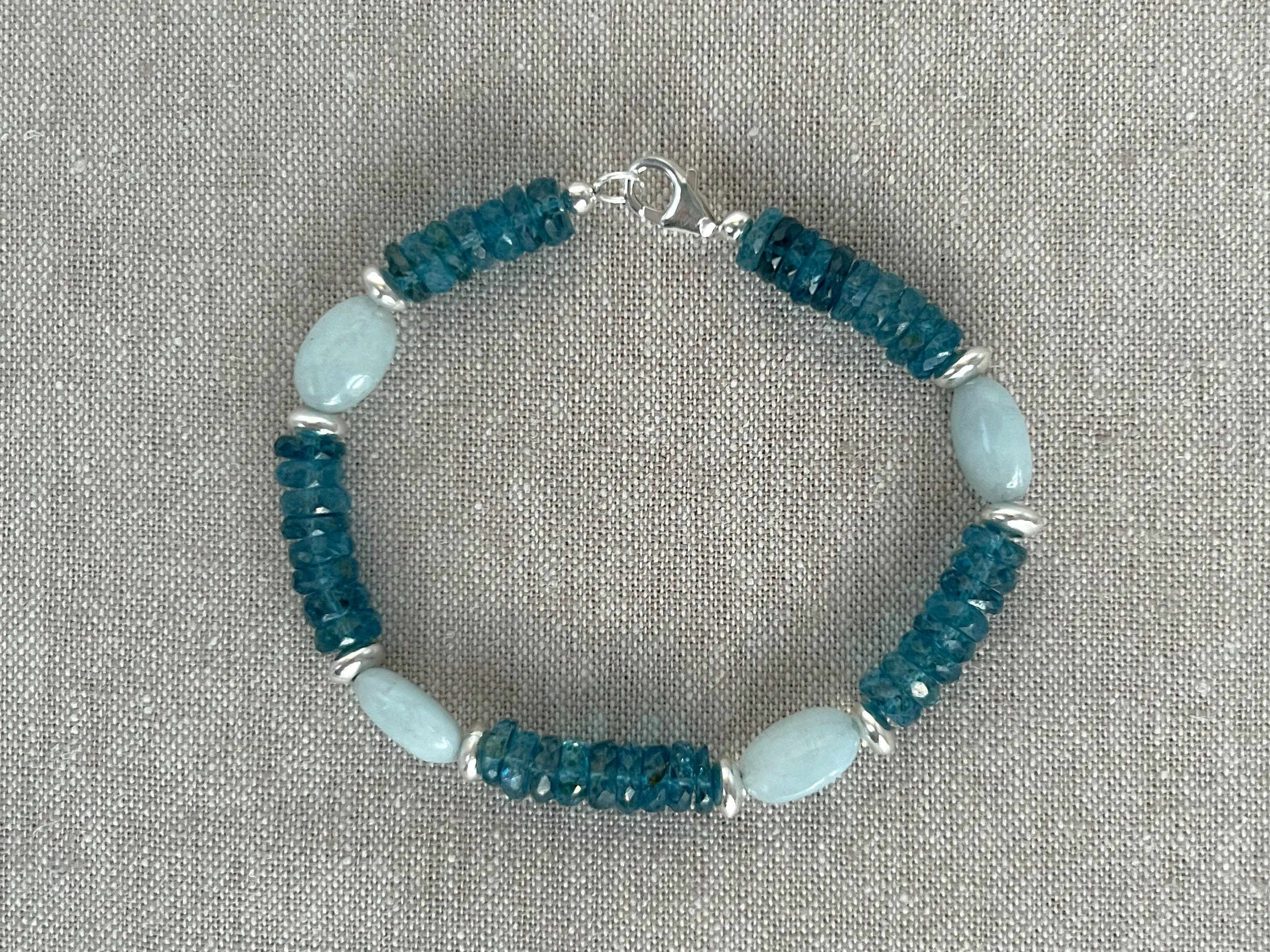 Swiss Blue Topaz Bracelet