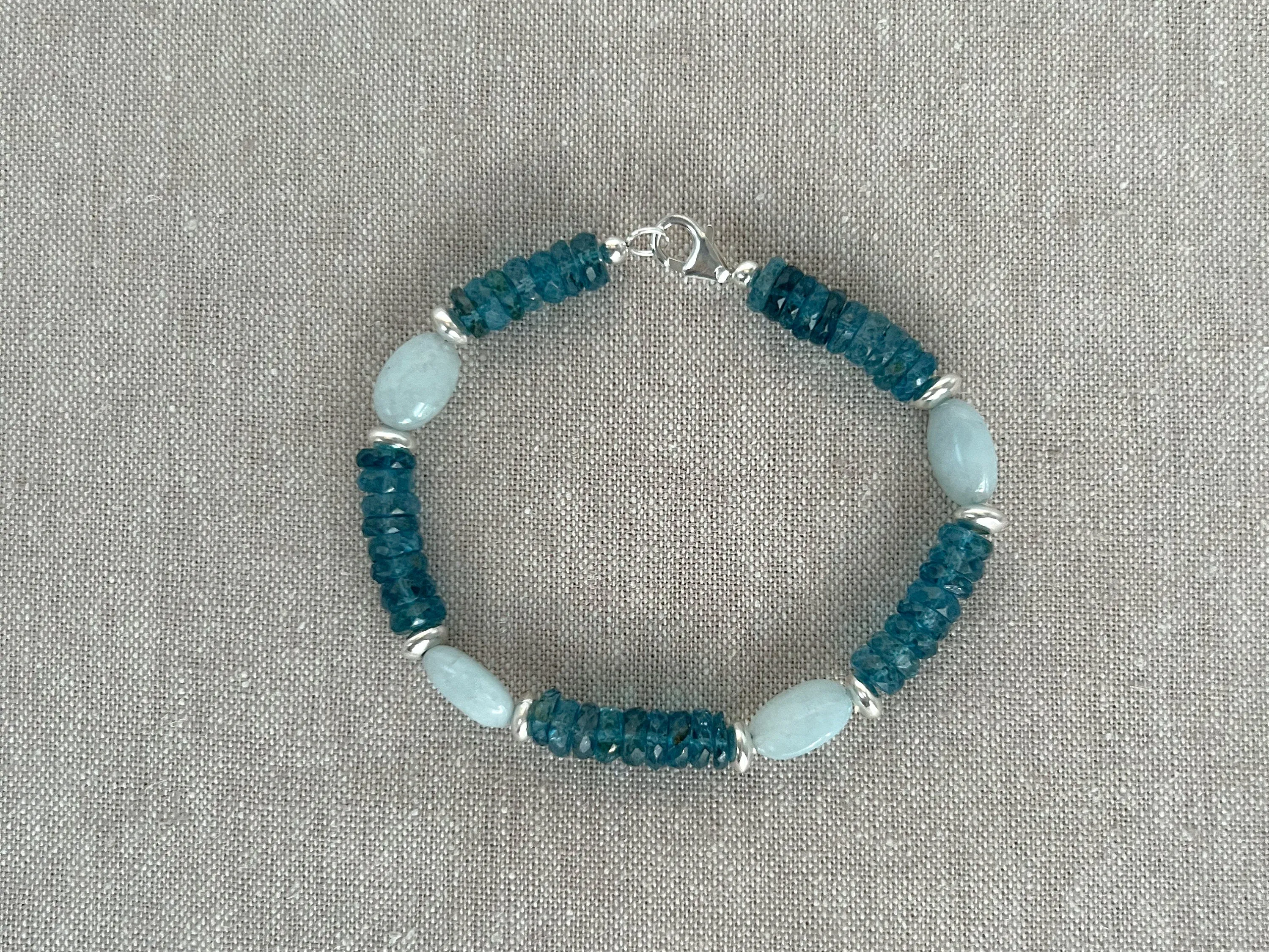 Swiss Blue Topaz Bracelet