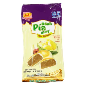 Tan Hue Vien Durian & Taro Cake 400g ~ 新华园榴莲芋头饼 400g