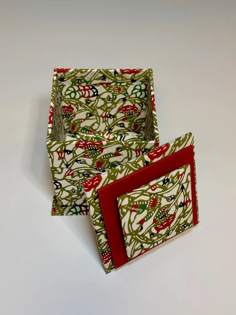 TANGLED VINES" HANDMADE BOX WITH MIXED MEDIA