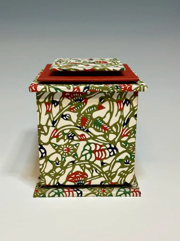 TANGLED VINES" HANDMADE BOX WITH MIXED MEDIA