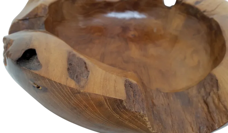 Teak Bowl