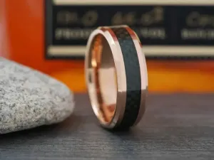 The Golden Rose | Rose Gold Ring for Him