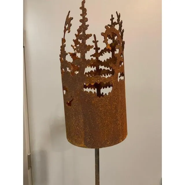 Tiki Torch Spike Fern