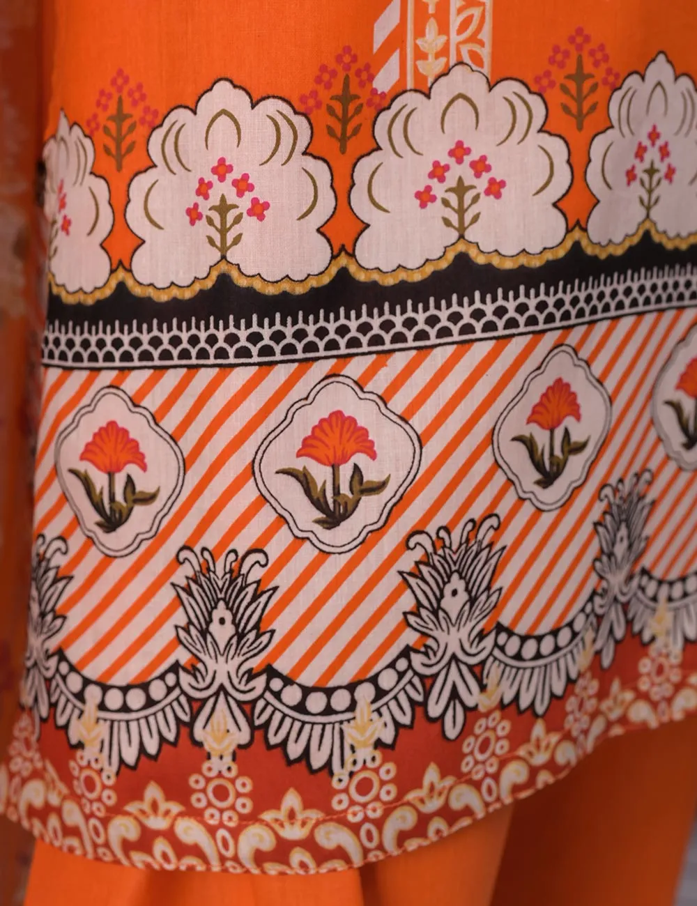 TMY-6A | Un-Stitched Embroidered Lawn Dress