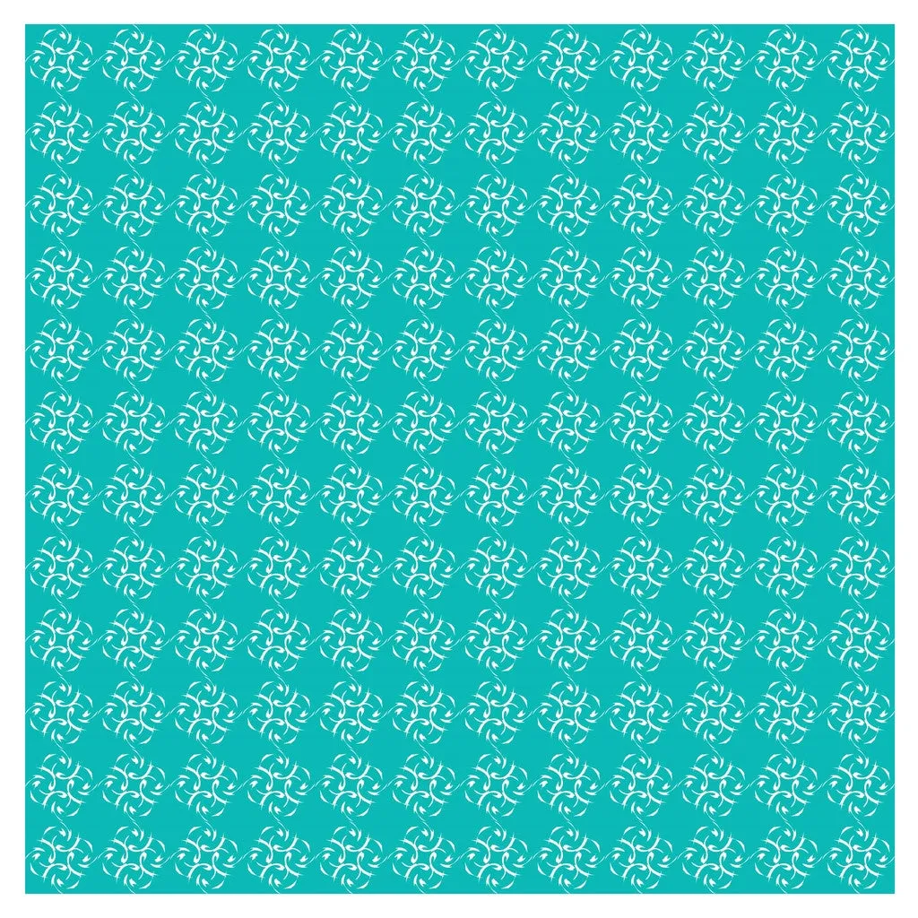 Turquoise Blue Adhesive Vinyl Sheet