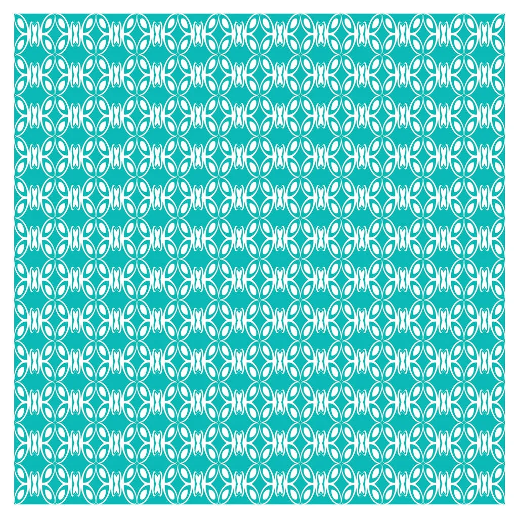 Turquoise Blue Adhesive Vinyl Sheet