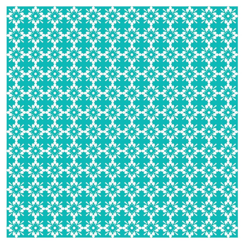 Turquoise Blue Adhesive Vinyl Sheet
