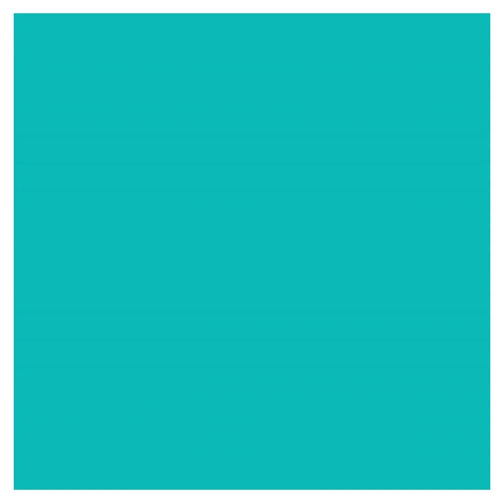 Turquoise Blue Adhesive Vinyl Sheet
