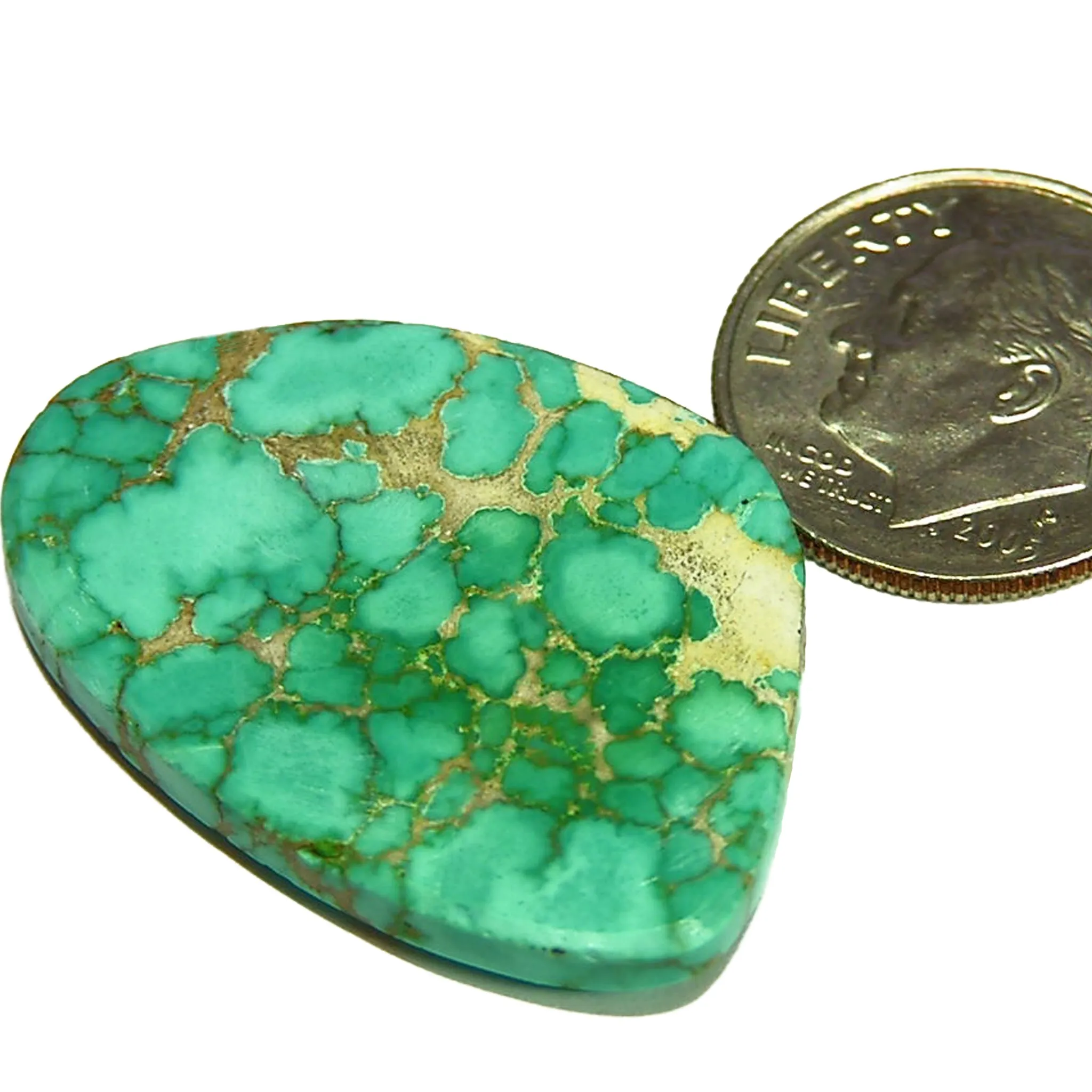 Turquoise Mountain Cab 24.53ct Solid Very Striking Color