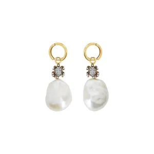 TURTLE BAROQUE HOOP EARRINGS