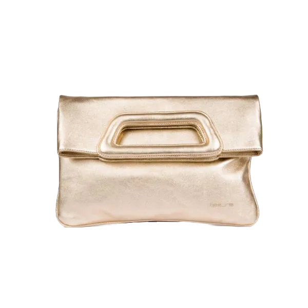 Unisa Zfara Gold Clutch